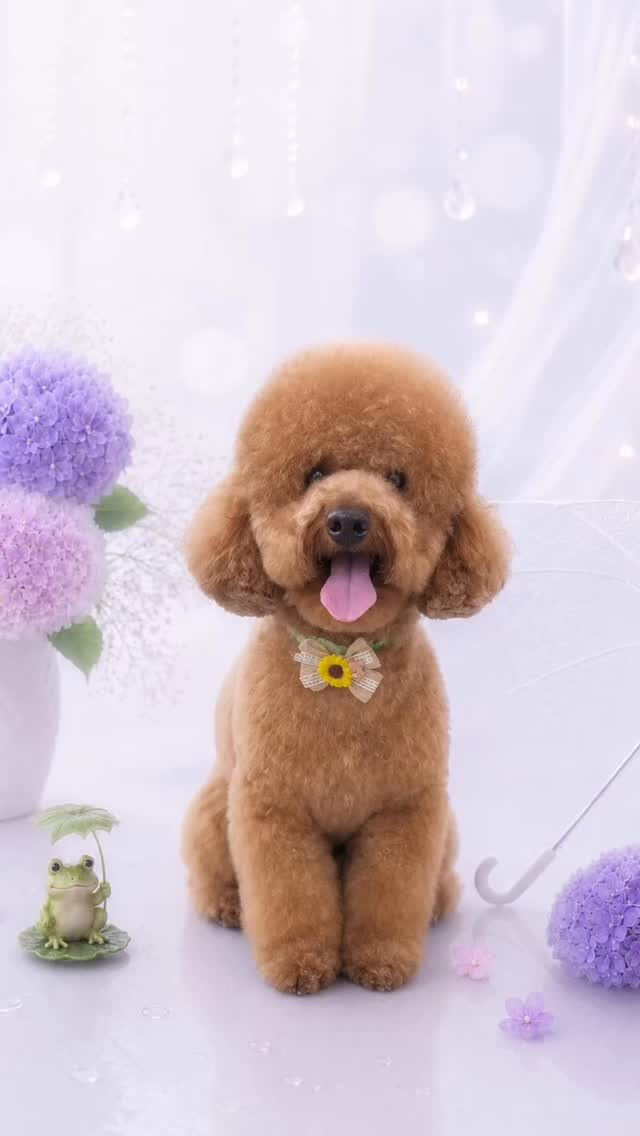 はじめましてのテオちゃん🐶