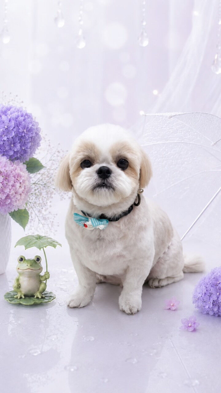 カットコースでご来店ののんちゃん🐶