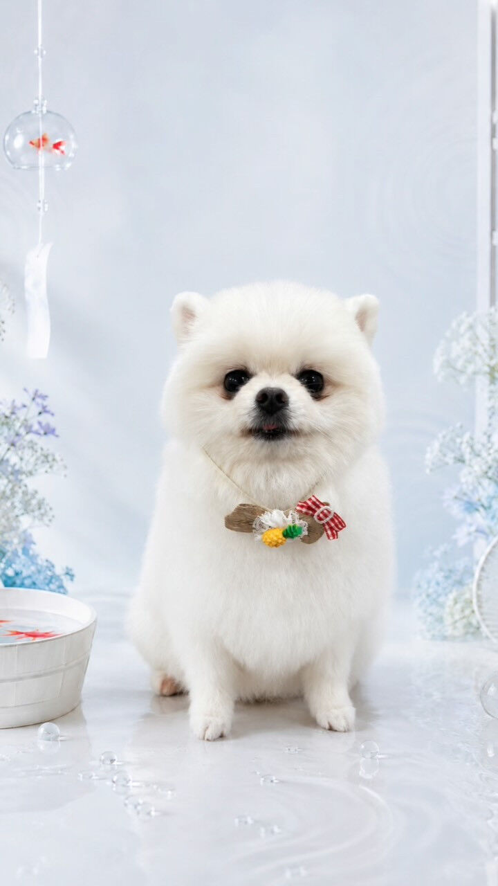 カットコースでご来店のルナちゃん🐶